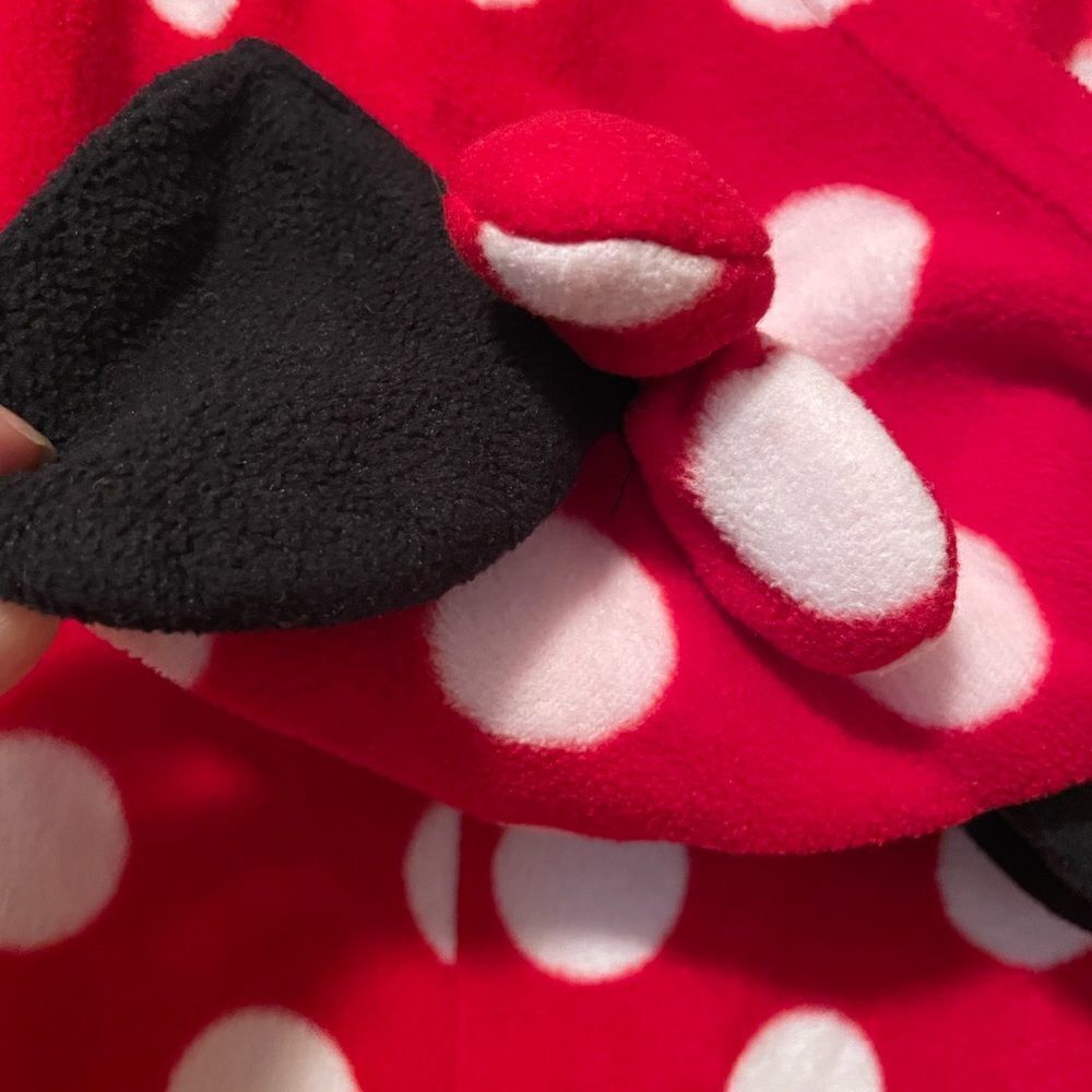 Disney Minnie Onesie Footed Pajamas - Picture 7 of 12